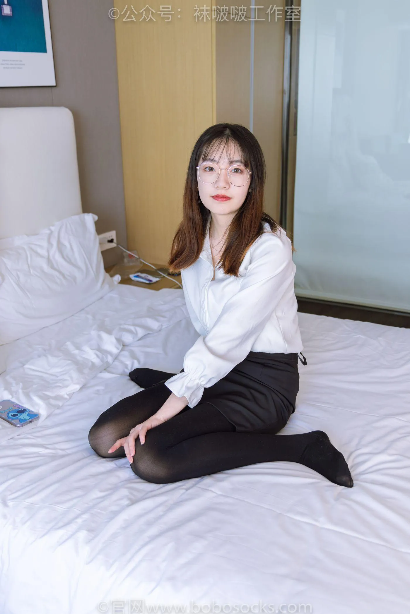 [BoBoSocks袜啵啵]NO.090 小甜豆-高跟鞋、厚黑丝 [140P]插图6